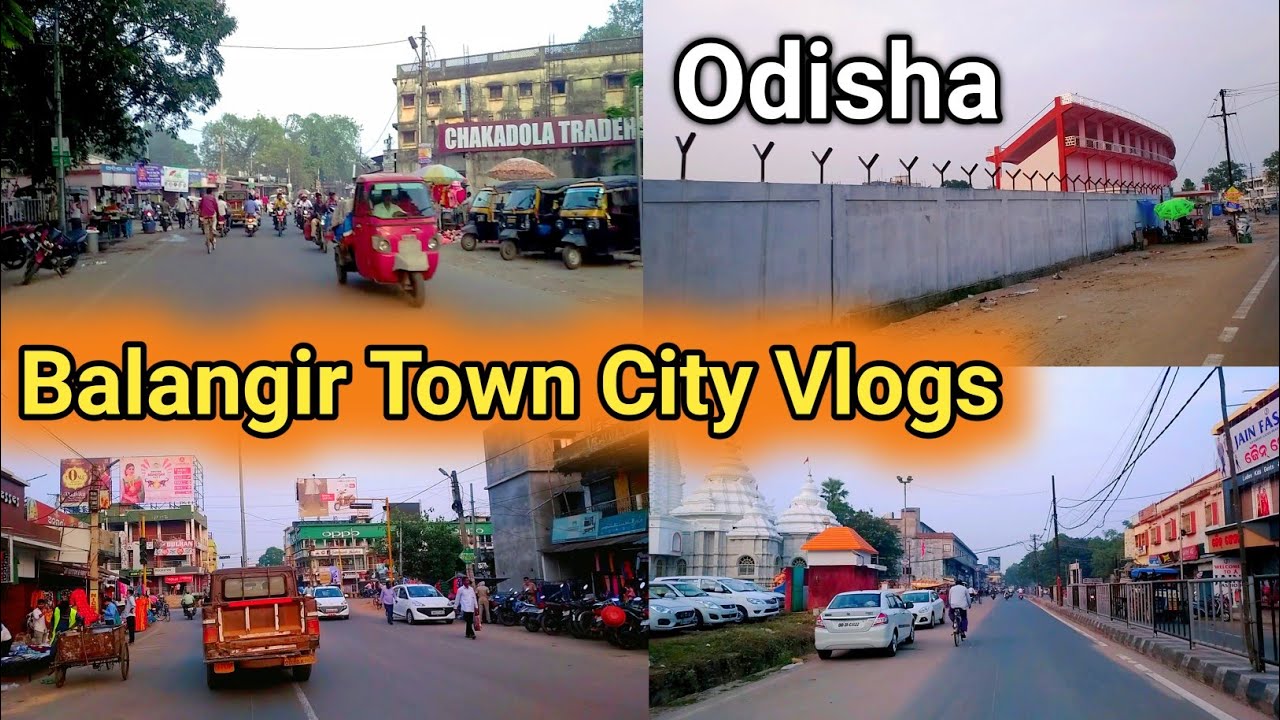 ବଲାଙ୍ଗୀର 😍 Balangir Town City Vlogs 2025 || Balangir travel vlog in Hindi || Rajesh vloger