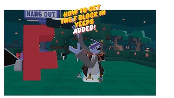 How to get the F block in yeeps hide and seek