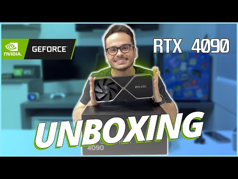 UNBOXING RTX 4090 FOUNDERS EDITION - A SECRETARIAT DAS PLACAS DE VIDEO