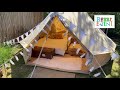 4m Bell Tent - Luxury Boho Glamping - Bell Tent Hire in Sussex, Kent & Surrey