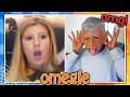 Scaring People on Omegle... but with HALLOWEEN MASK (FREAKOUT)