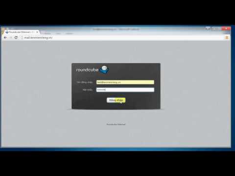 Hướng dẫn đăng nhập webmail Roundcube DirectAdmin - email.tenmienrieng.vn