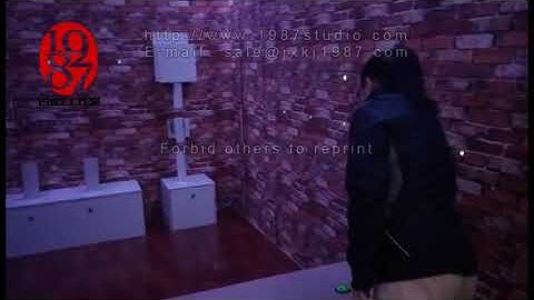 room escape prop Rotating pipeline prop to unlock from jxkj 1987