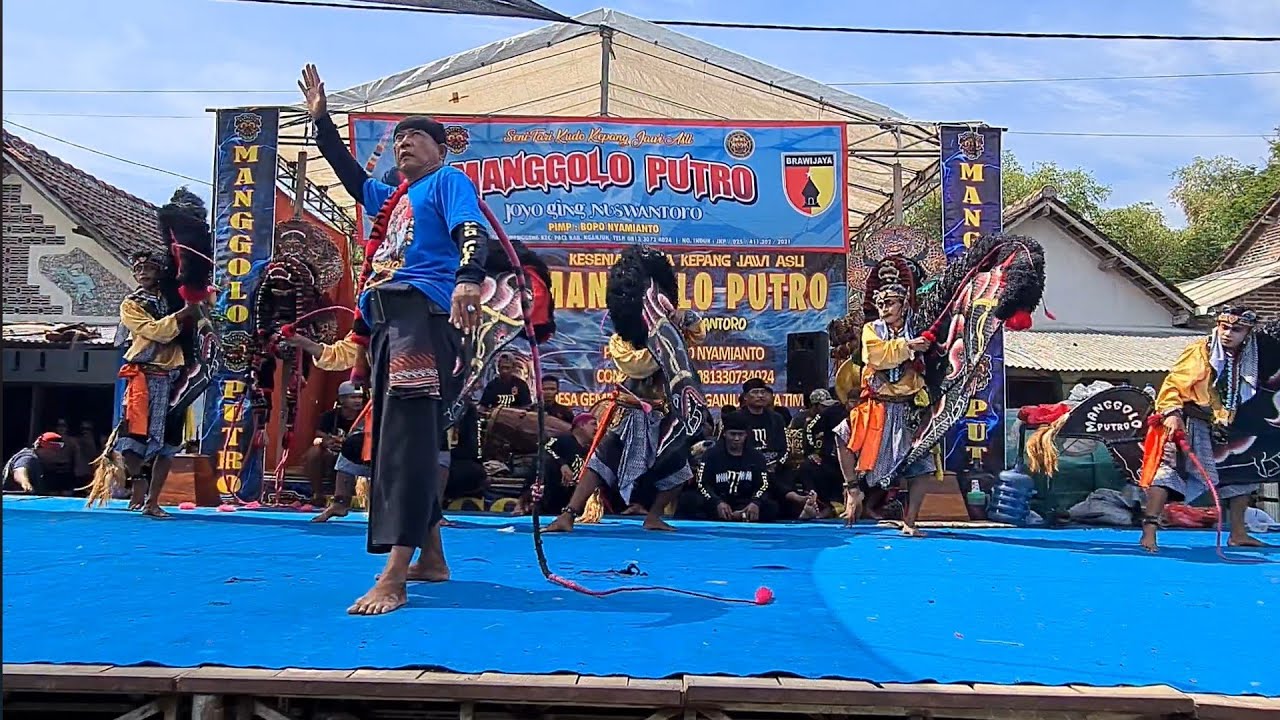 Jaranan MANGGOLO PUTRO celeng srenggi  ft JORDAN AUDIO live Blerejo rowoharjo prambon nganjuk