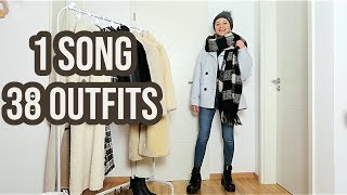 1 SONG, 38 WINTER OUTFITS⎥winter outfit ideas ⎥ PIA