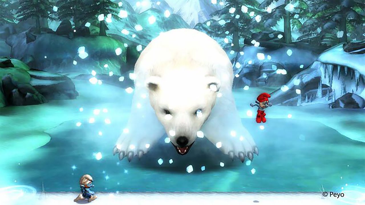 Jeu Wii U Les Schtroumpfs 2 Version Française Complète - Très Bon état