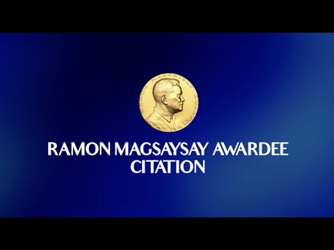 CITATION 2015 Ramon Magsaysay Awardee SANJIV CHATURVEDI India