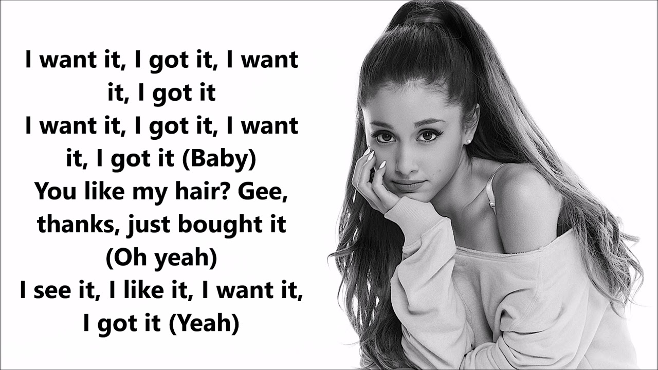 Ariana Grande - 7 rings (LYRICS) - YouTube Music
