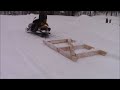 Building A Drag To Smooth Out Our Snowmobile Trails
