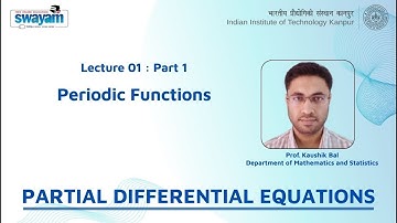 Lecture 01 : Part A - Periodic Functions