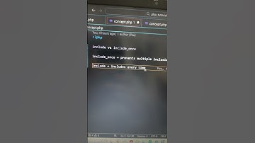 include  vs include_once in php | php programming