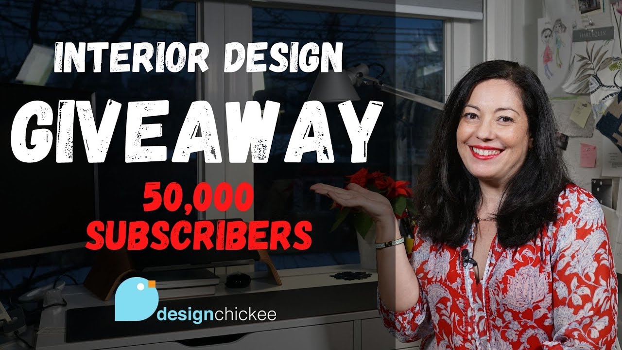 [CONTEST CLOSED] GIVEAWAY! FREE INTERIOR DESIGN ADVICE DIRECT FROM ME TO YOU! 50,000 SUBS!