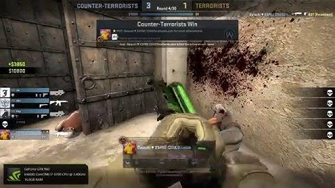 [CS:GO] Headshot Ace w/ PP-Bizon