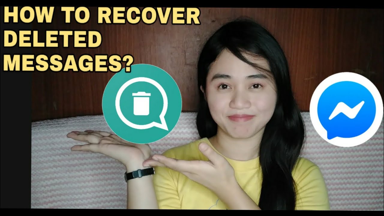 HOW TO RECOVER DELETED MESSAGES ON MESSENGER? | HOW TO CATCH A CHEATER? ������ - YouTube