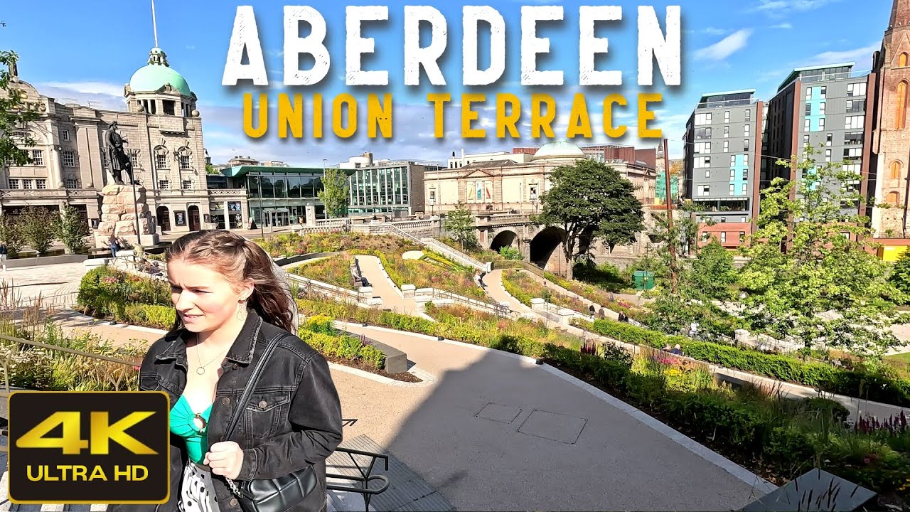 Aberdeen Scotland Tour | #4 Belmont St & Union Terrace Gardens