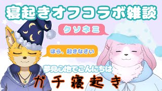 【寝起き】 朝活です。起きられる気がしません。ゲストおります。 【#ケモノVtuber】