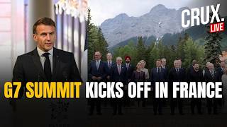 G7 Summit LIVE | Macron Hosts World Leaders In Evian, Talks on Iran Deal, Ukraine War | France