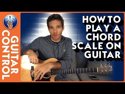 How to Play a Chord Scale on Guitar