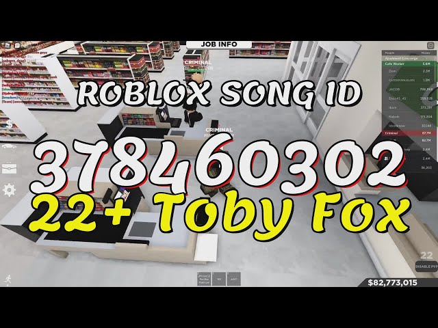 Códigos de ID do Roblox em rotação mundial (2023) IDs de músicas de Toby Fox