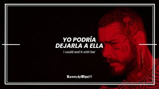 Overdrive (Sub Español + Lyrics) - Post Malone | Official Live Performance