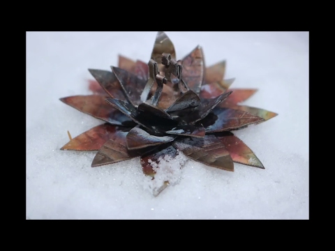 Video Metal Flower Magnets Wholesale