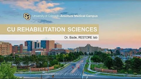 CU Rehabilitation Science PhD Program - Dr. Michae...