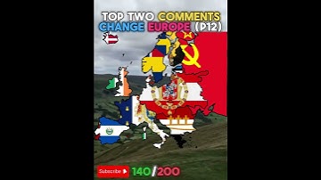 Top Comments Change Europe (Part 12) #Europe #Mapping #Comments
