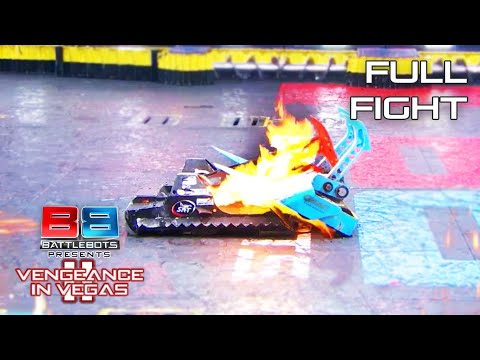 Gruff's Flamethrower Roasts Slammo! | Vengeance In Vegas 2 | Battlebots