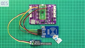 Interface RC522 RFid Reader using Maker Pipico and CircuitPython