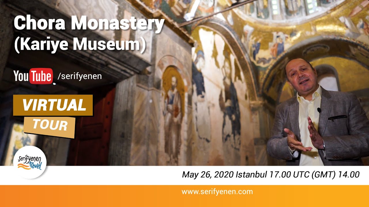 Virtual Tour of Chora Monastery (Kariye Museum) with Şerif Yenen