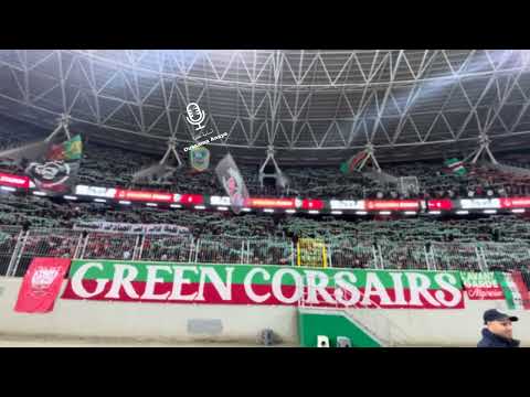 ultras green corsairs  حرية للجماهير الكُلّ.. "