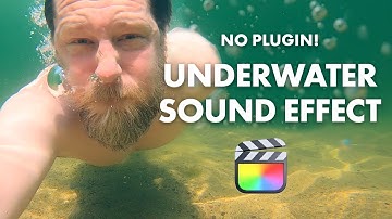 Underwater Effect Final Cut Pro Tutorial