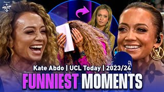 Kate Abdo's funniest moments from 2023/24 season!  | UCL Today | CBS Sports Golazo