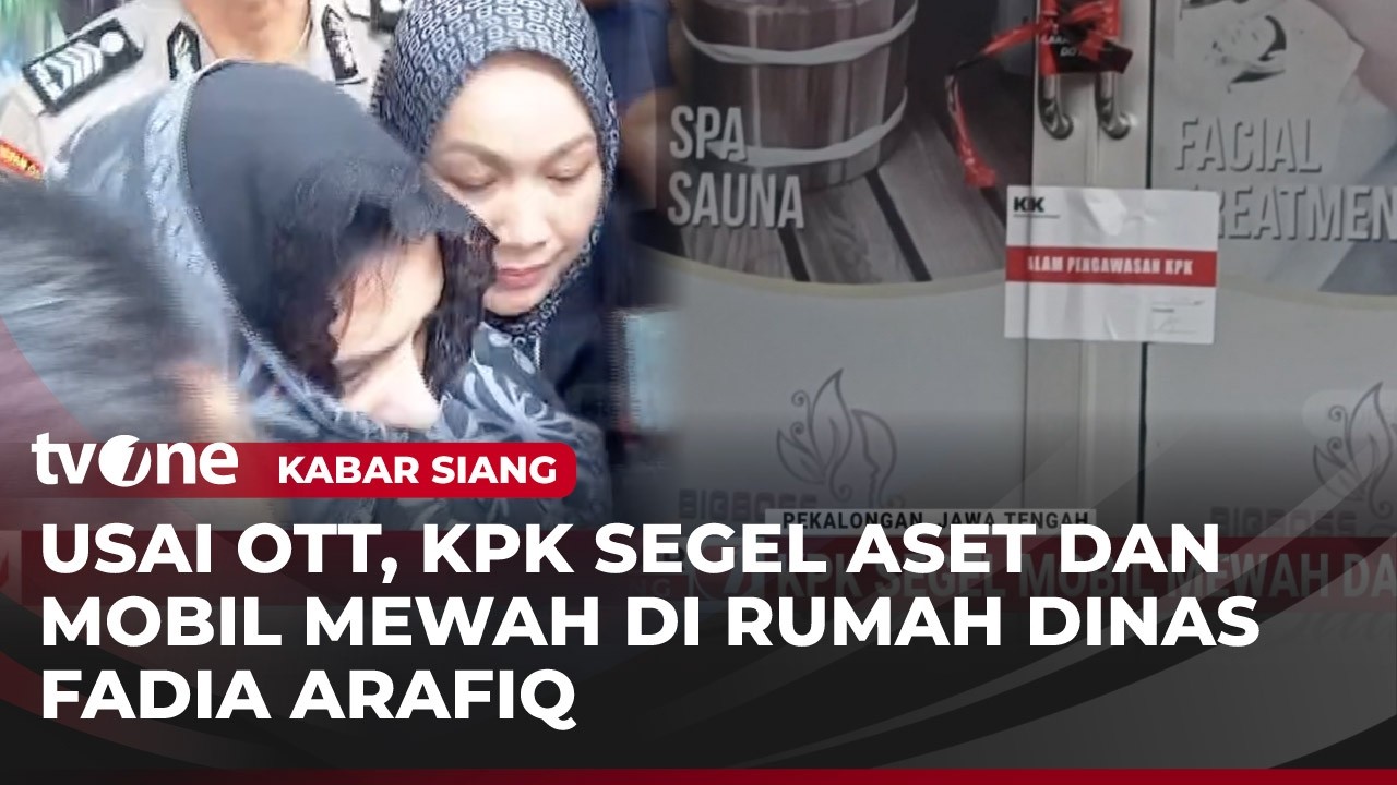 Sejumlah Aset di Rumah Dinas Fadia Arafiq Disegel KPK | Kabar Siang