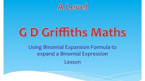 Binomial Expansion C2