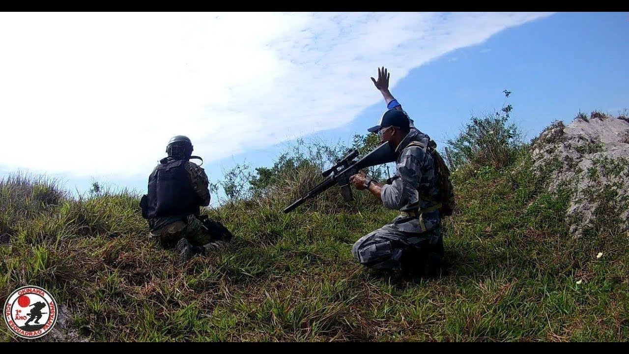 AIRSOFT BATALHA DE OKINAWA 3°CIA 14102018 YouTube