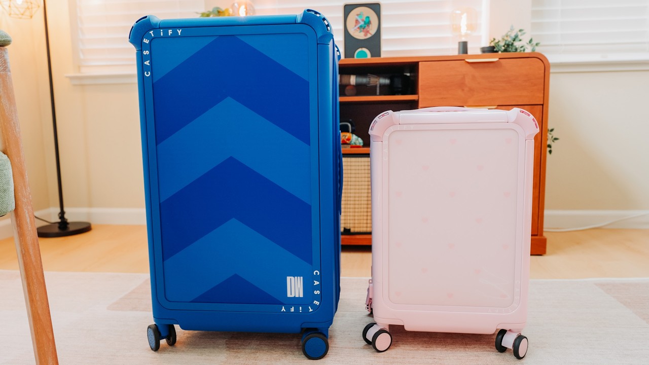 The Travel Suitcase You Design Yourself — CASETiFY Bounce Luggage Set