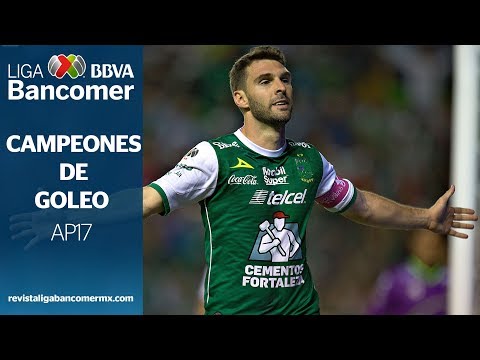 Los Reyes del Gol del Apertura 2017: Boselli y Avilés.