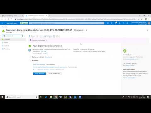 AZURE- LINUX VM