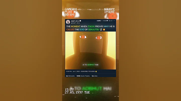 THE MOMENT WHEN ITACHI PROVES THAT WHY HE IS CALLED THE GOD OF GENJUTSU 🤯