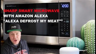 Sharp Smart Microwave With Alexa