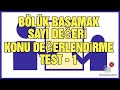 5.SINIF Bölük Basamak Sayı Değerlendirme Test - ! Ödev Videosu -1