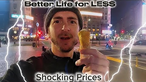 Argentina 2025 Update - Cost of Living Under President Milei - Price of Groceries Hostel & ice cream