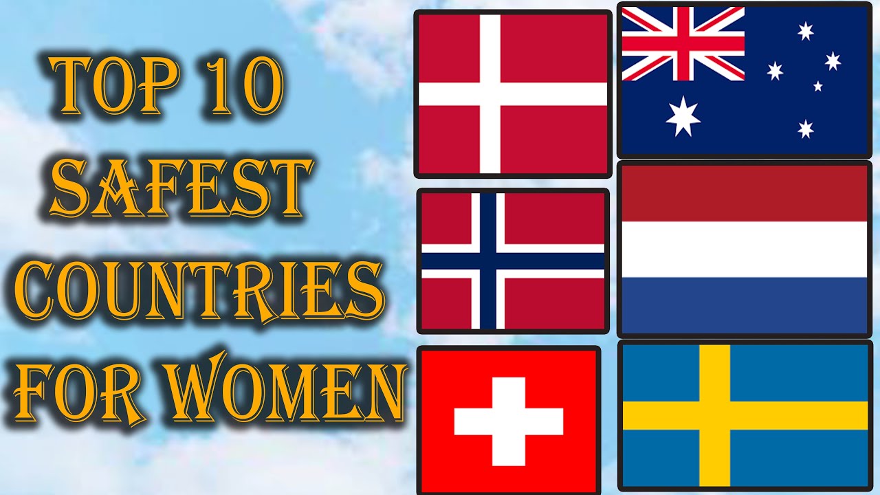 TOP 10 SAFEST COUNTRIES FOR WOMEN ARE YOU SAFE IN YOUR COUNTRY? WATCH TO KNOW No.1 SAFEST
