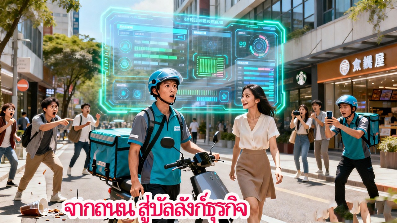 ชีวิตของไรเดอร์เปลี่ยนไป เมื่อระบบลึกลับถูกเปิดใช้งาน!