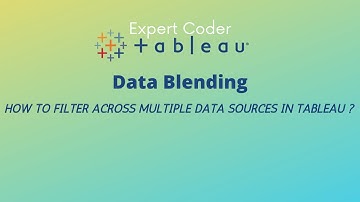 How to filter across multiple data sources in Tableau ?