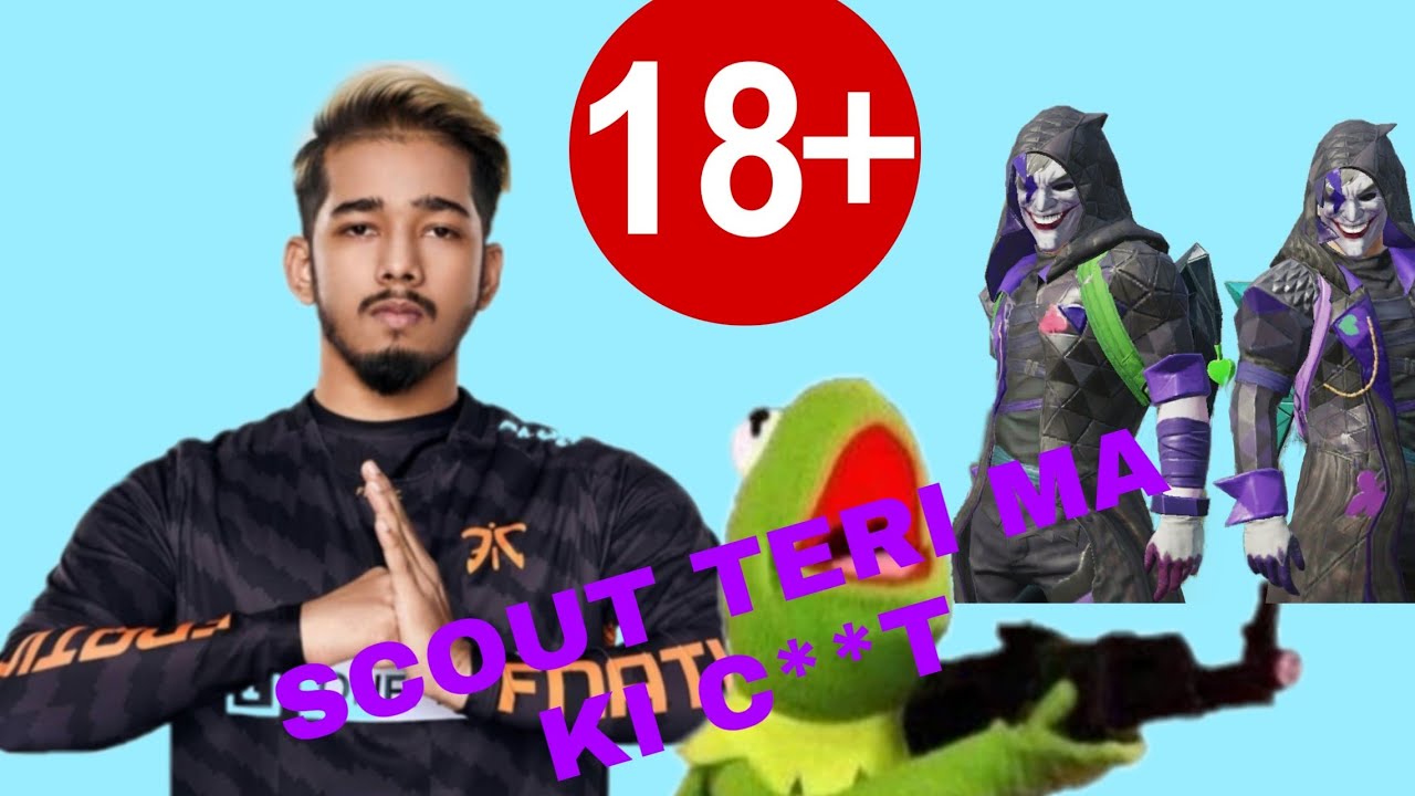 SCOUT TROLLING RANDOMS||RANDOMS ABUSING SCOUT ||FUNNY MOMENTS PUBG MOBILE