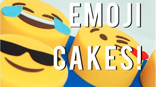 Emojis out of cake!!! chocolate cakes ...