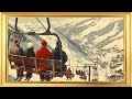 Vintage Ski Resort Art Retro Winter Sports Design Frame TV Screensaver Display In 4K UHD 002 mp3