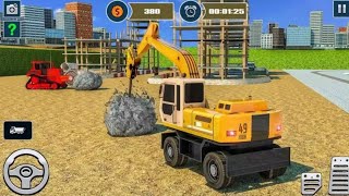 Demolition road construction simulator/construction simulator 2022 screenshot 5